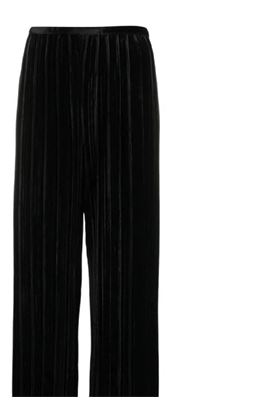 Black fully pleated straight leg Sabina Musayev | P50136003